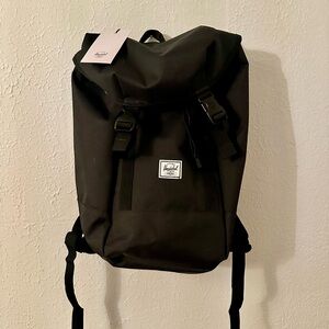 BNWT Herschel Supply Company Black Backpack